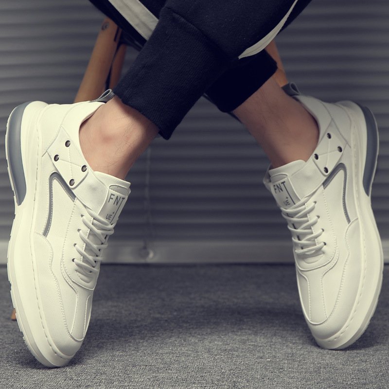 Men's shoes trendy sneakers 2021 spring new casual sports white shoes